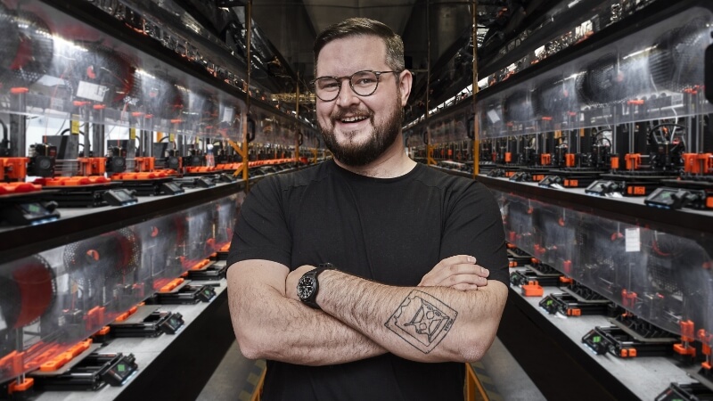 Josef Prusa氏（提供Prusa）