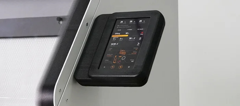 C-220Pのタッチパネルインターフェース - ShareLab(シェアラボ) C-220Pのタッチパネルインターフェース