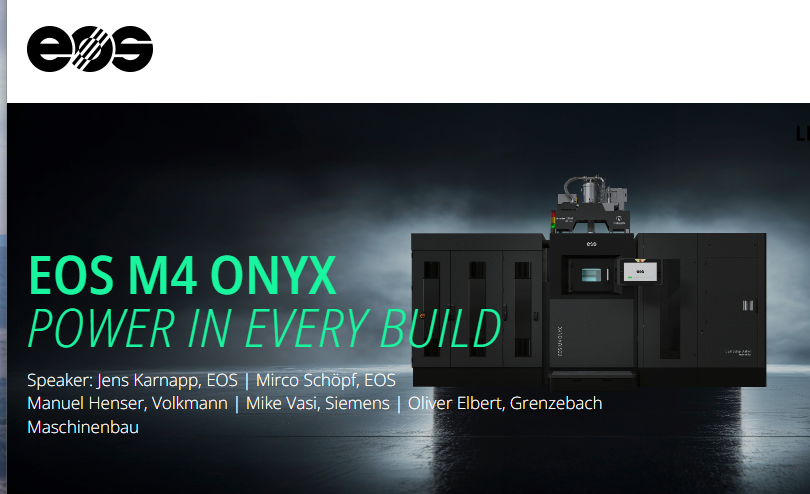 EOS M4 ONYX POWER IN EVERY BUILD